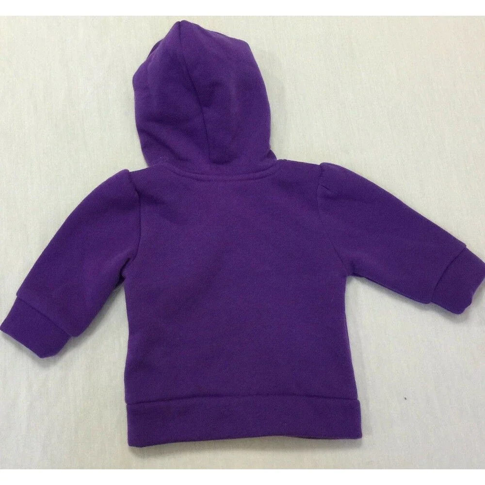 NWT FADED GLORY GIRLS HOODIE SIZE 3-6 MONTHS